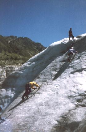 Scurit sur Glacier
